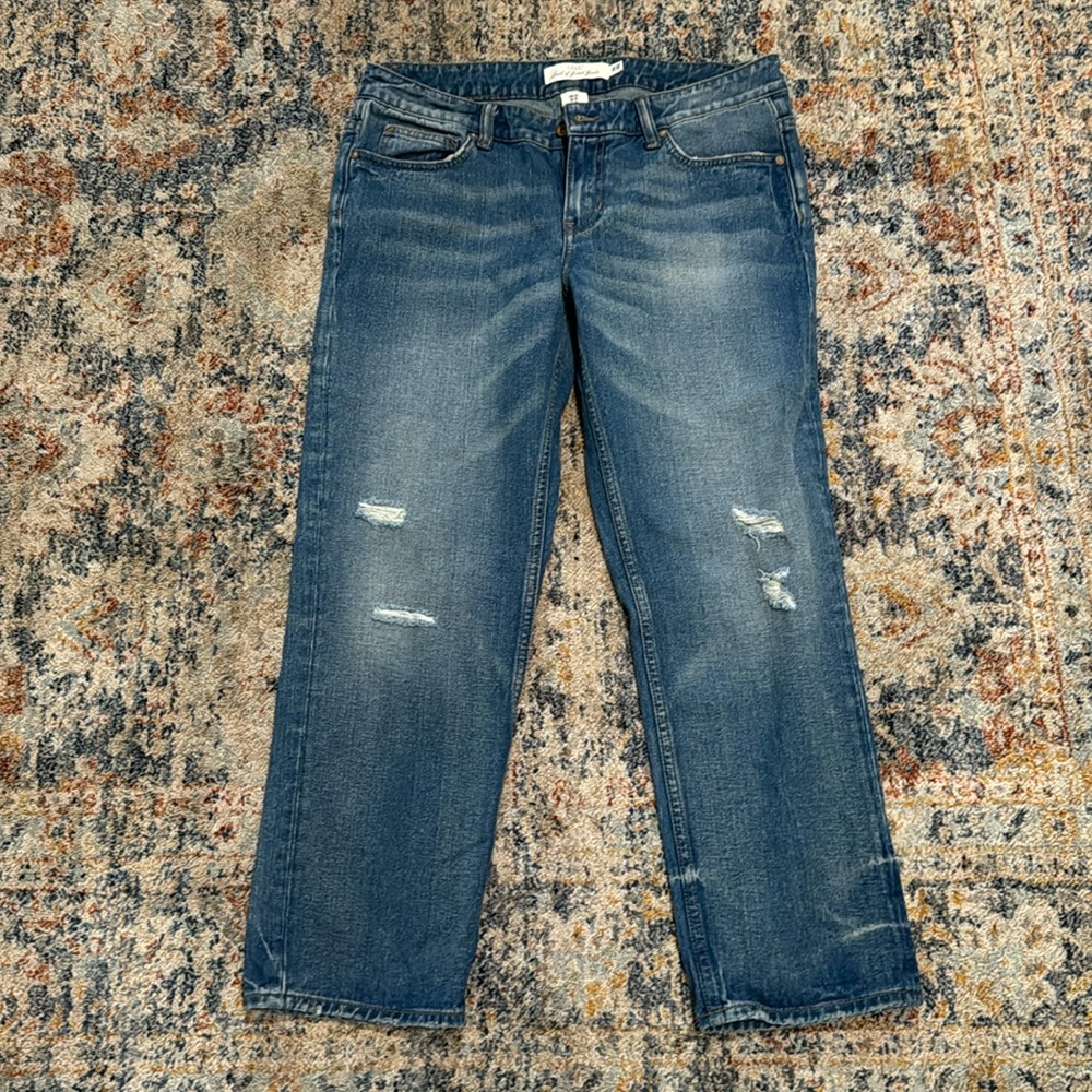 H&M Women's Straight Leg Jeans - Blue
